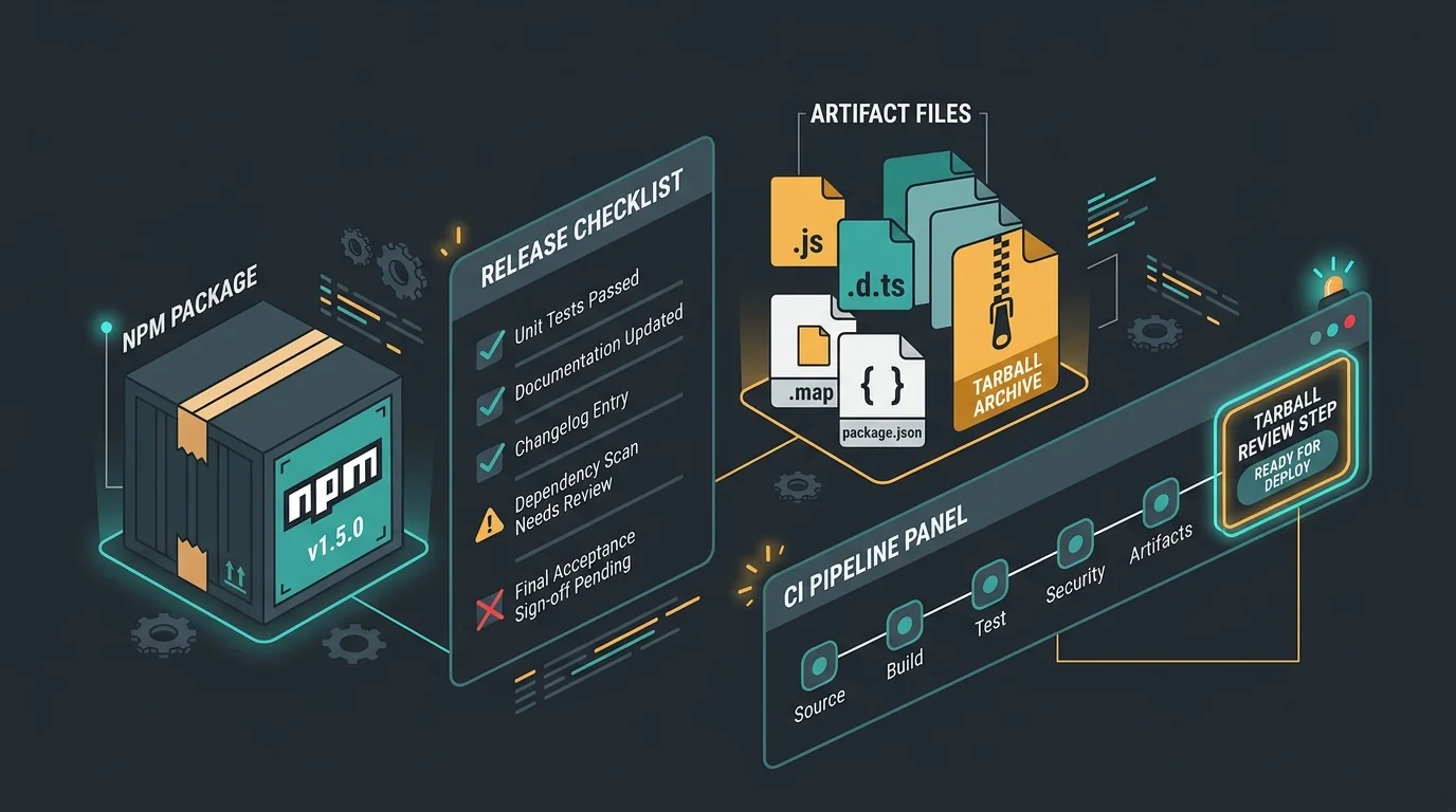 An npm Release Checklist for Teams Shipping Fast
