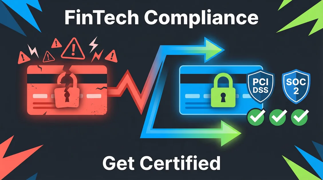 Building for FinTech: PCI DSS and SOC 2 Compliance Guide